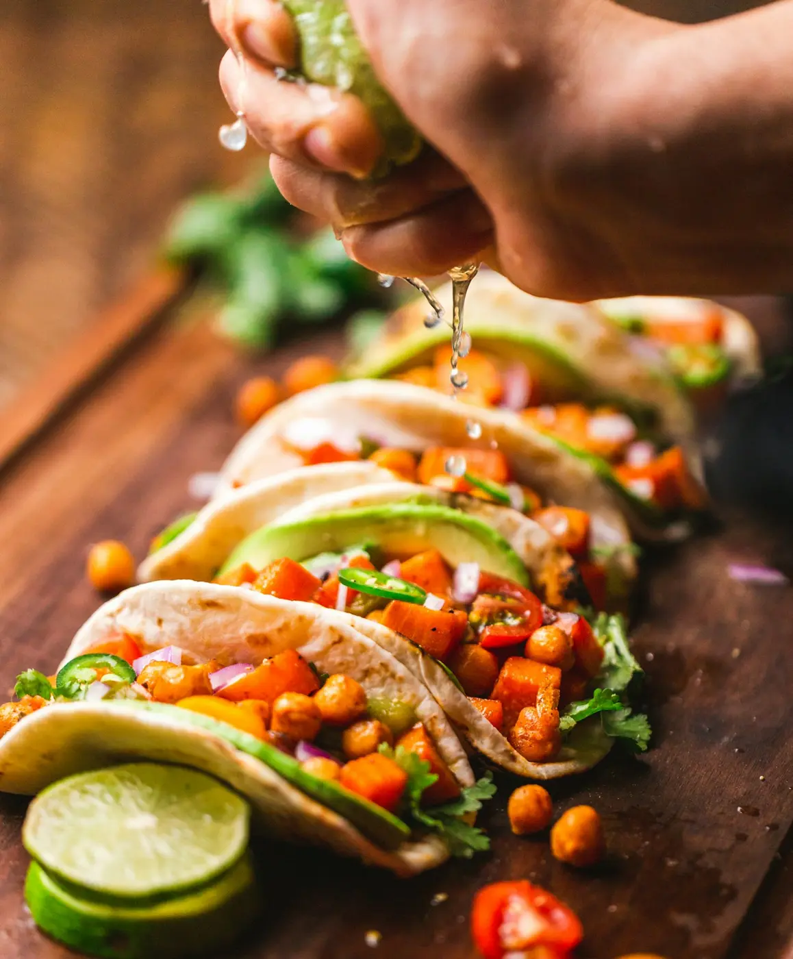 Plate of tacos